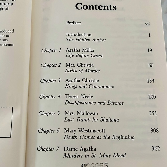 Agatha Christie The Woman And Her Mysteries HC/DJ Large Print - Picture 6 of 9